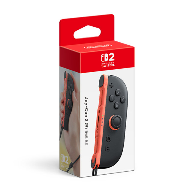 SWITCH2 조이콘2(R)라이트레드