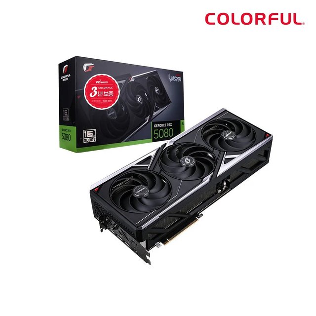  COLORFUL iGame 지포스 RTX 5080 Vulcan OC D7 16GB 피씨디렉트