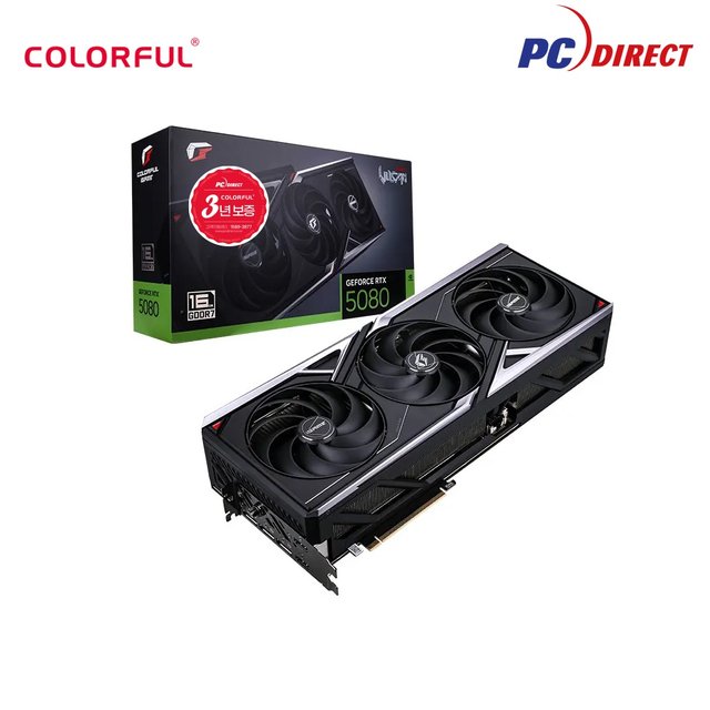 COLORFUL iGame 지포스 RTX 5080 Vulcan OC D7 16GB 피씨디렉트