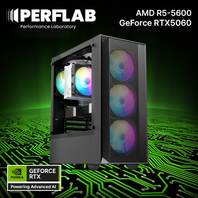 라이젠5 5600 RTX 5060 8GB 16GB 500GB 게이밍 컴퓨터 데스크탑 조립 PC
