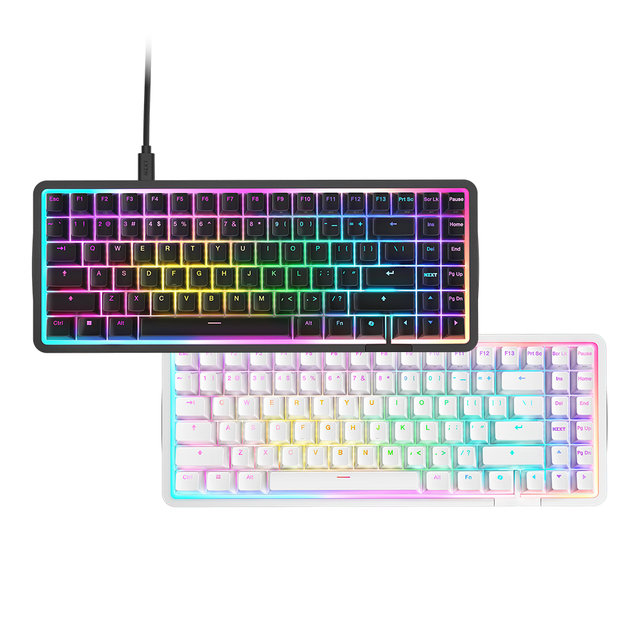 [NZXT] Function ELITE KB mini TKL 화이트 영문 레피드트리거 미니 텐키리스 게이밍 키보드 KB-101NW-US