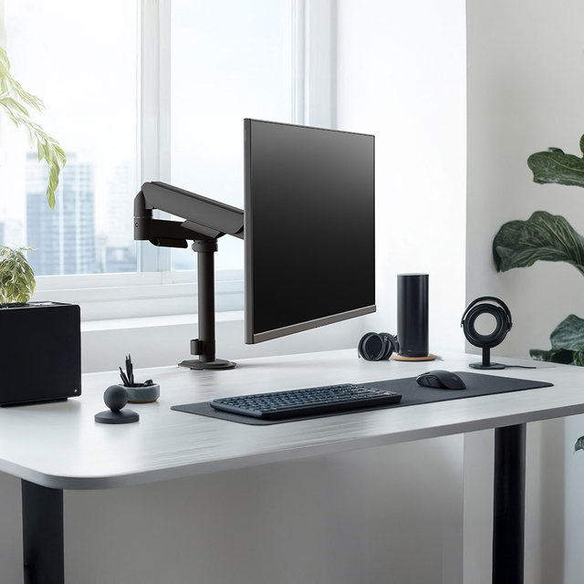 폴타입 싱글 모니터 암 거치대 카멜 CA1P