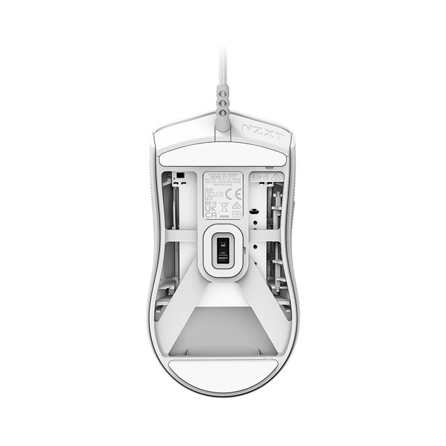 [NZXT] LIFT 2 SYMM 화이트 초경량 유선 게이밍 마우스 리프트2 MS-001NW-04