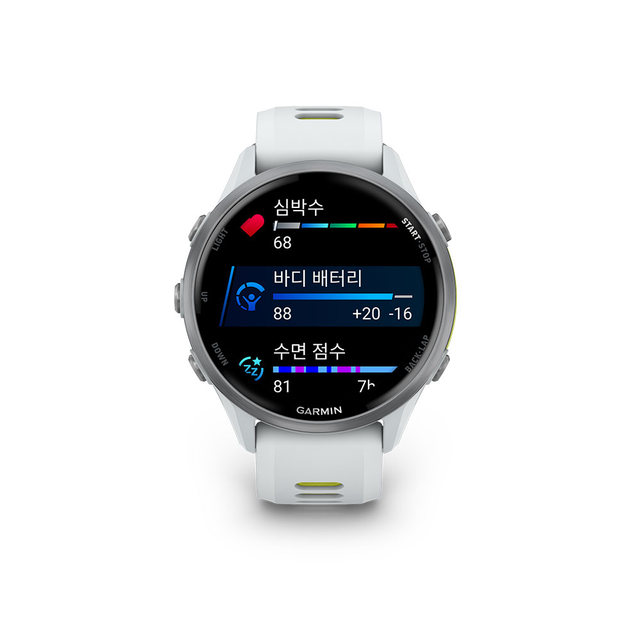 가민 포러너 970 화이트 러닝 GPS 스마트워치