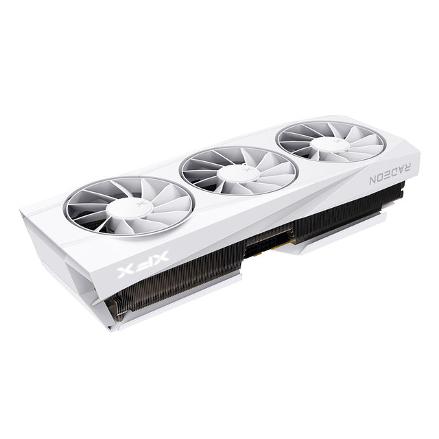 XFX 라데온 RX 9070 XT QUICKSILVER WHITE D6 16GB AMD 그래픽카드