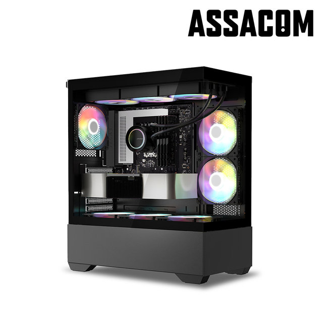 AMD 9600X+5070Ti+32GB+1TB 블랙 조립PC 게이밍컴퓨터 게이밍 본체 데스크탑