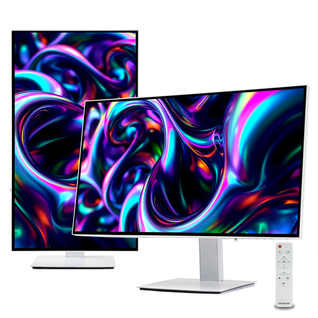 크로스오버 27USD850 IPS4K UHD 4면제로 화이트 멀티스탠드 무결점 (＋)