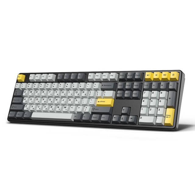 GK798PRO 3모드 폼떡 가스켓 저소음기계식키보드 메탈화이트(KTT블루 포각 43g)