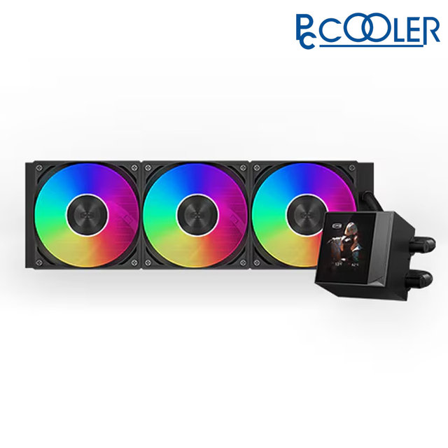 PCCOOLER CPS DC360 PRO ARGB DISPLAY 블랙 CPU쿨러 수냉 수랭