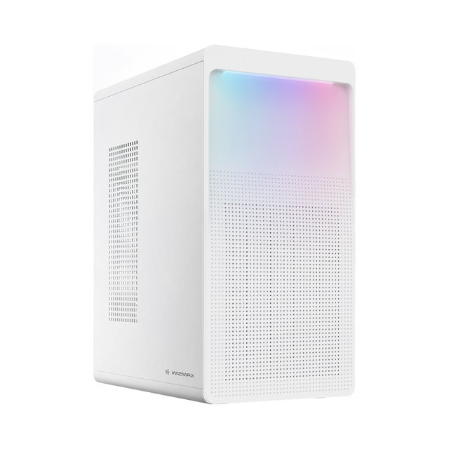 마이크로닉스 WIZMAX 오로라 (화이트) 미니타워