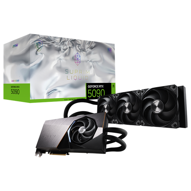 MSI 지포스 RTX 5090 슈프림 리퀴드 SOC D7 32GB CL