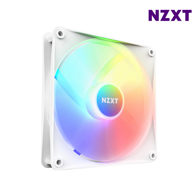 NZXT F140 RGB CORE 화이트 쿨링팬 시스템팬 140mm 최종 31180 WON