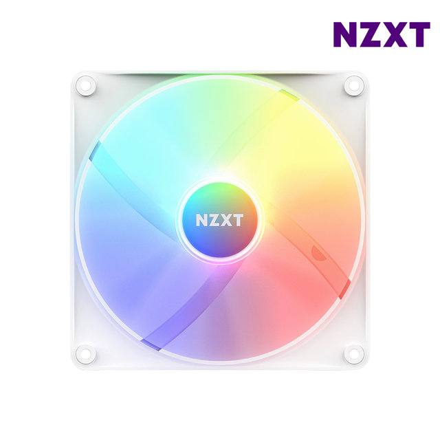 NZXT F140 RGB CORE 화이트 케이스팬 시스템쿨러