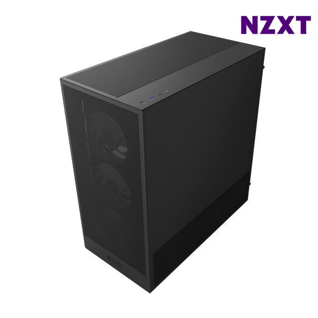 NZXT H5 FLOW V2 RGB 블랙 미들타워케이스 PC케이스