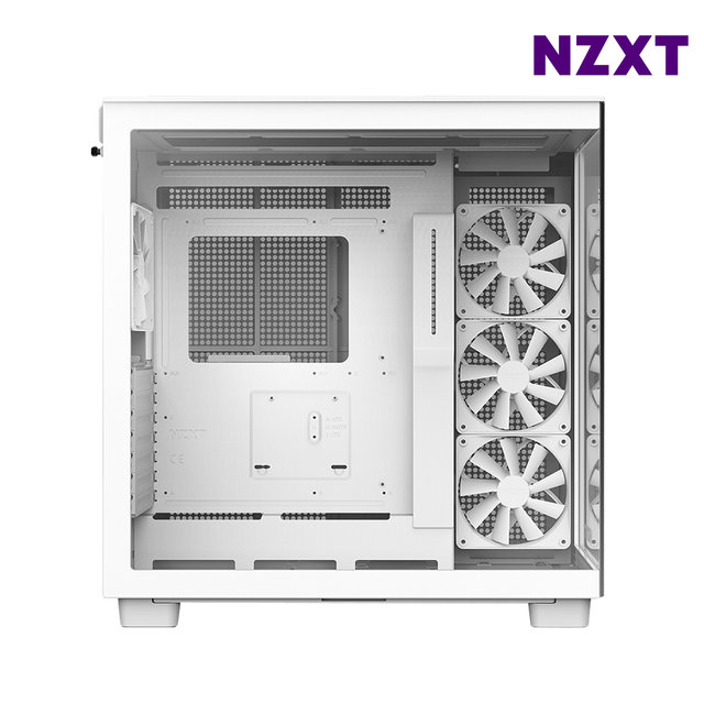 NZXT H9 FLOW 화이트 PC케이스 미들타워케이스