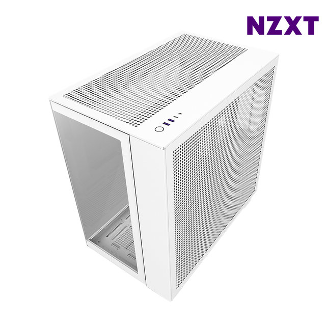 NZXT H9 FLOW 화이트 PC케이스 미들타워케이스