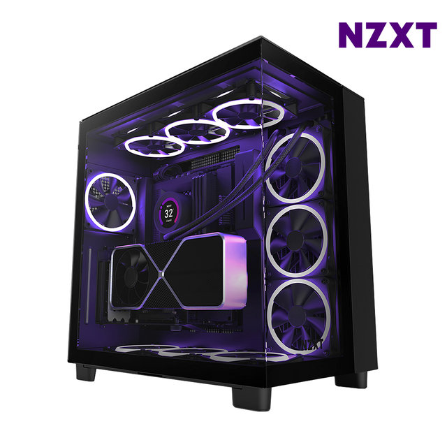 NZXT H9 ELITE 블랙 PC케이스 미들타워케이스 최종 340,360 WON