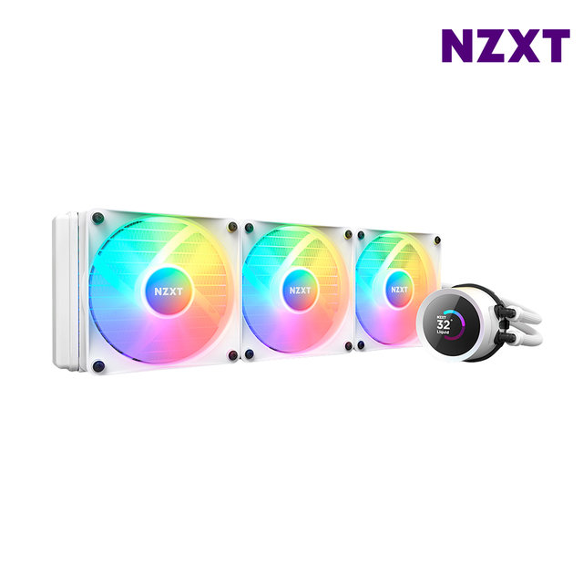 NZXT KRAKEN 360 RGB 화이트 CPU쿨러 수냉쿨러 최종 242340 WON