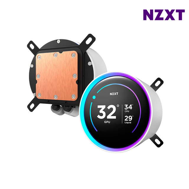 NZXT KRAKEN ELITE V2 360 RGB 화이트 CPU쿨러 수냉쿨러 최종 359460 WON