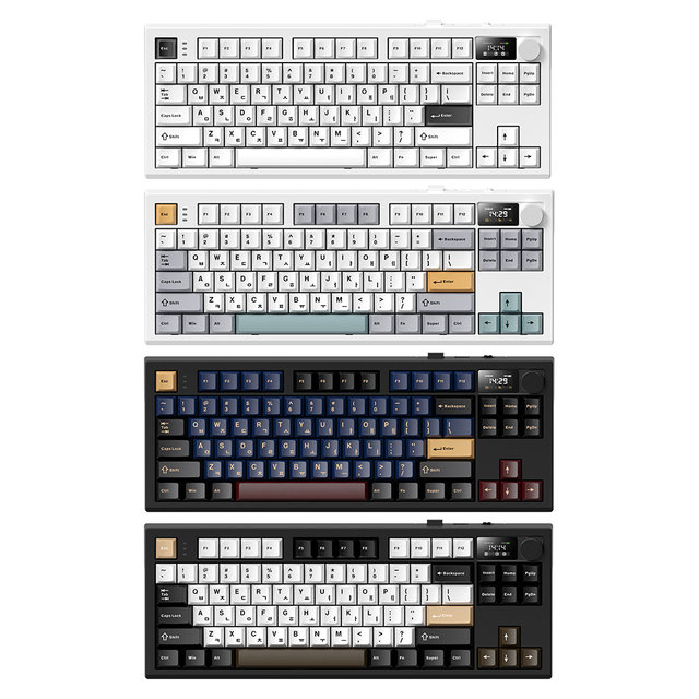 프리플로우 archon AK47 유무선 블루투스 텐키리스 기계식 키보드 마에스트로 경해축_FR4