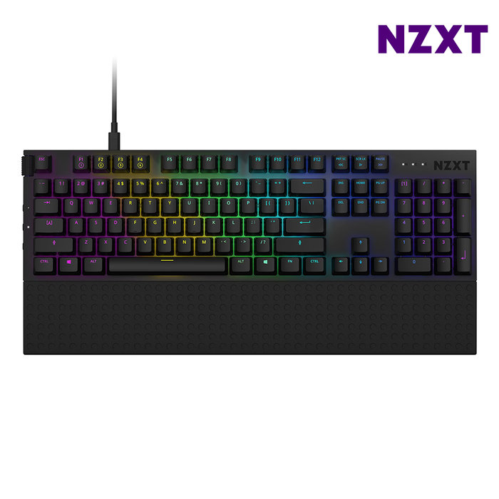 NZXT FUNCTION 블랙 게이밍키보드 기계식키보드 유선 최종 152,100 WON