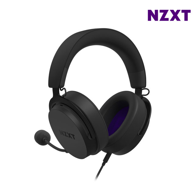 NZXT RELAY 블랙 게이밍헤드셋 유선헤드셋 릴레이