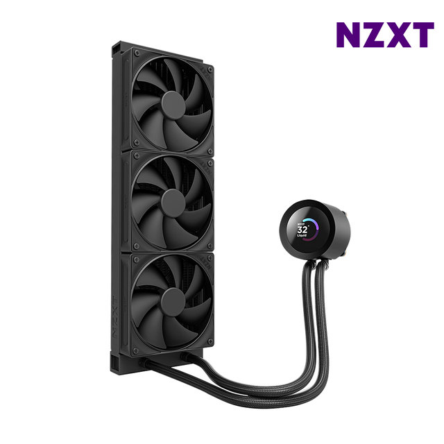 NZXT KRAKEN PLUS 360 블랙 CPU쿨러 수냉쿨러