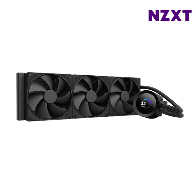  NZXT KRAKEN PLUS 360 블랙 CPU쿨러 수냉쿨러