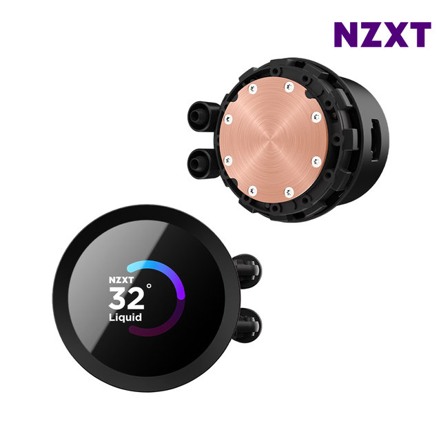 NZXT KRAKEN PLUS 280 블랙 CPU쿨러 수냉쿨러  크라켄플러스