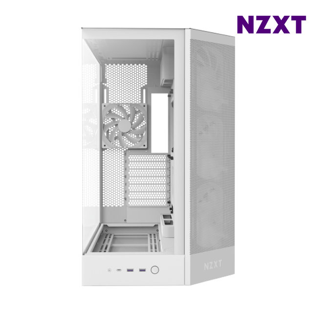NZXT H9 FLOW V2 RGB 화이트 미들타워케이스 PC케이스
