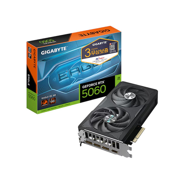 기가바이트 지포스 RTX 5060 EAGLE OC D7 8GB 피씨디렉트/