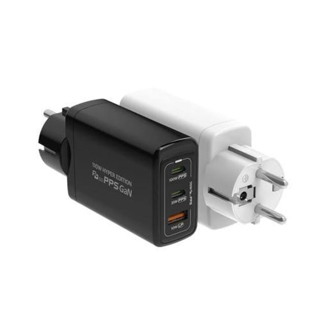하이퍼에디션 110W GaN USB PD PPS접지 멀티 초고속 충전기