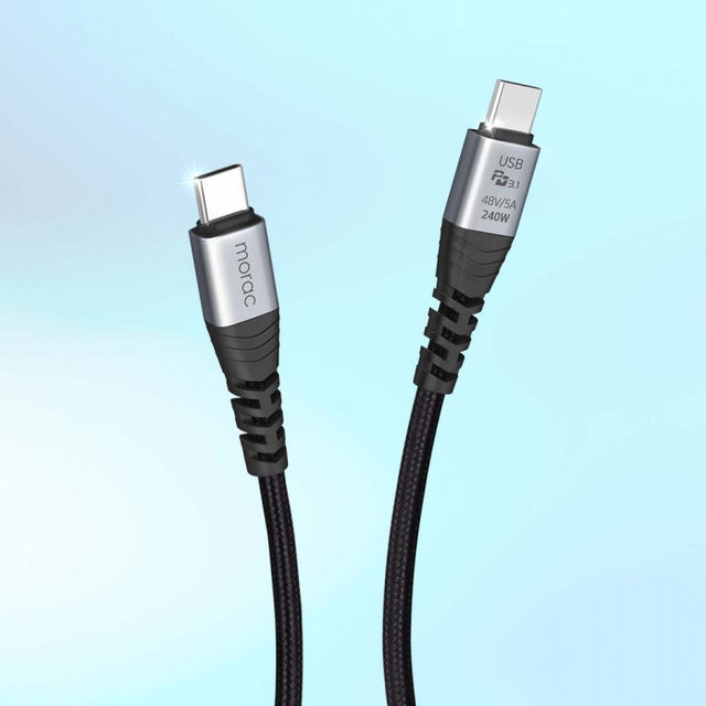 모락 크로크 USB PD3.1 CtoC 240W고속충전 케이블 2M