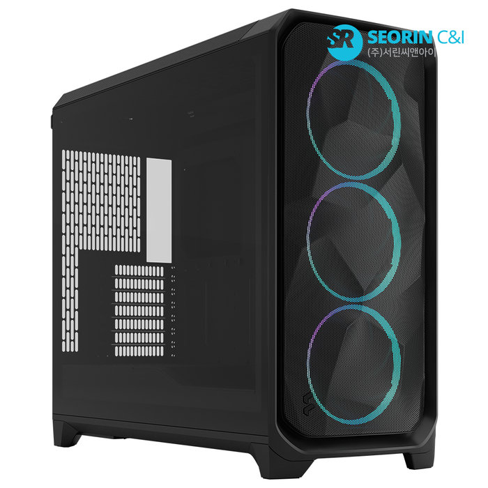 프렉탈디자인 서린공식 프렉탈디자인 Meshify 3 XL RGB 강화유리 블랙