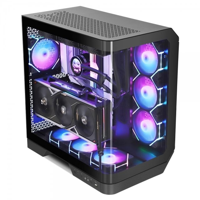 DARKFLASH DY570 ARGB BTF 블랙 (미들타워)