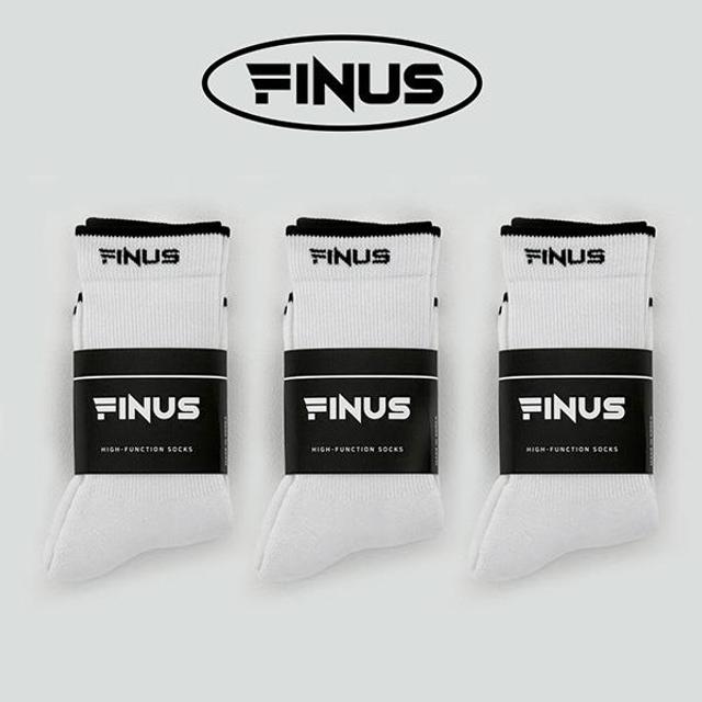 FINUS 피너스 남성 여성 쿠셔닝 장목 스포츠 양말