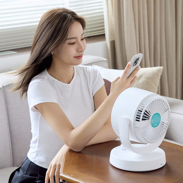 한경희생활과학 BLDC 360도 자동회전 무선 에어 써큘레이터 HC-20R