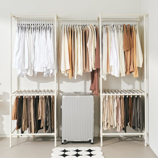 [비밀특가] 트윈 시스템 멀티행거 옷걸이 드레스룸 옷장
