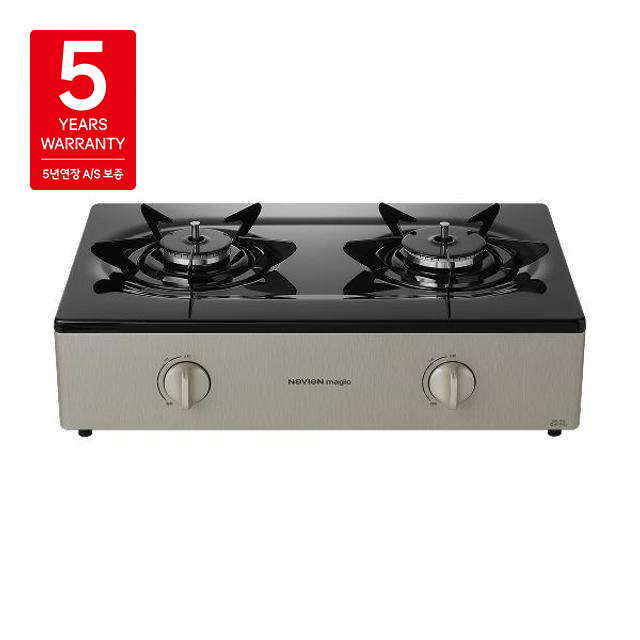 [5년A/S연장] 2구 가스레인지 GRF-1052ND (LNG)