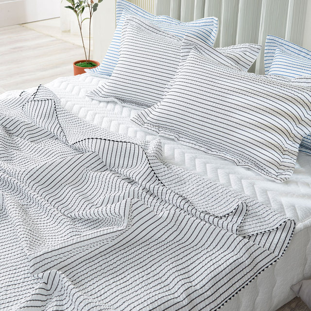 아이스 멜로 시어서커 여름이불 홑이불+베개커버 침구세트 SS