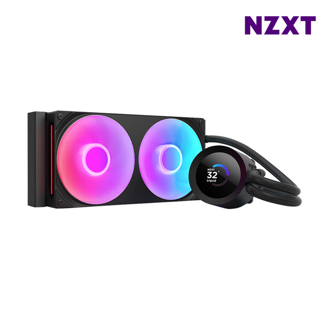 NZXT KRAKEN PLUS 240 RGB 블랙 CPU쿨러 수냉쿨러 최종 181,760 WON