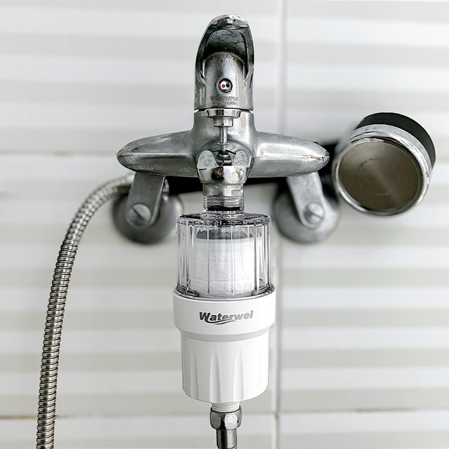 워터웰 다용도 필터 샤워기 해바라기수전 세면대 세탁기