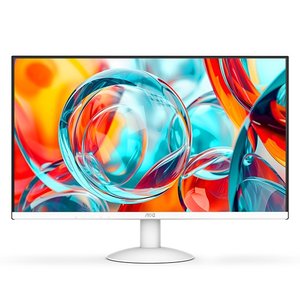 [박스개봉 - 변심반품]  알파스캔 AOC 27B30 화이트 보더리스 IPS 120 시력보호 무결점