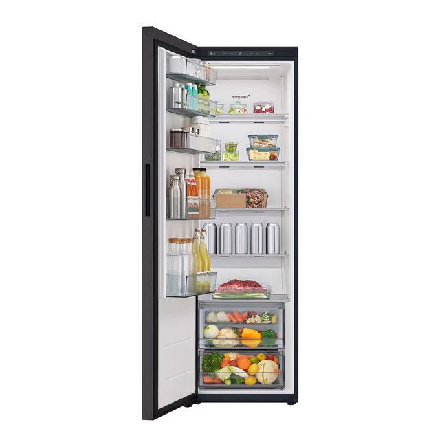 컨버터블 패키지 오브제컬렉션 Fit & Max 1도어 빌트인 냉장고 X324GB5.AKOR [387L,베이지]