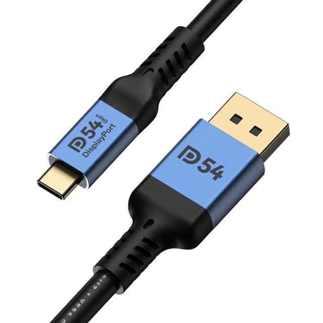 VESA 인증 C타입 to DP 2.1 8K DisplayPort 케이블 2m
