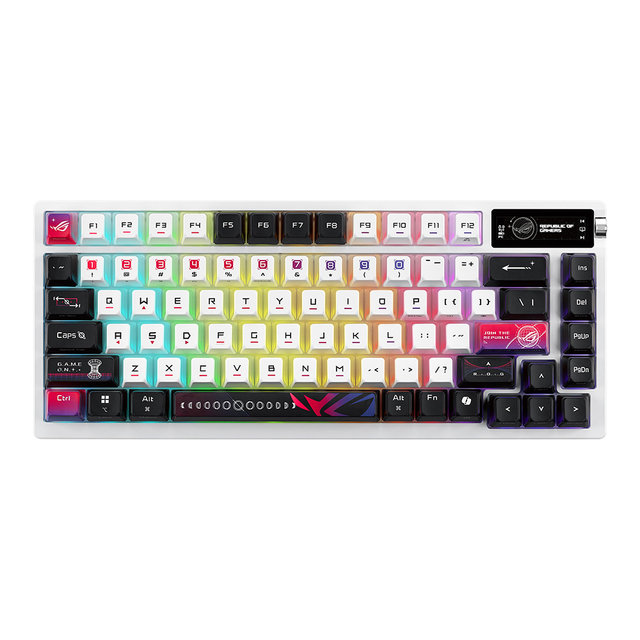 ASUS ROG AZOTH X STORM축 V2 무선 기계식 키보드 한글 알루미늄 75%