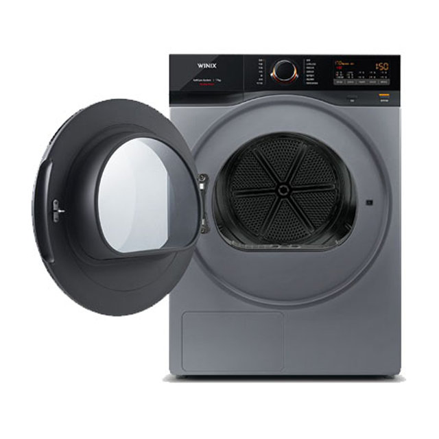 [상급 / 광복롯데몰점] 위닉스 텀블건조기 17Kg (메탈릭실버) (J)HGXH170-KSK