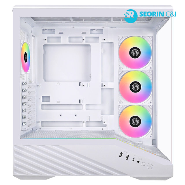 [서린공식] LIAN LI Vector V100 ARGB 화이트