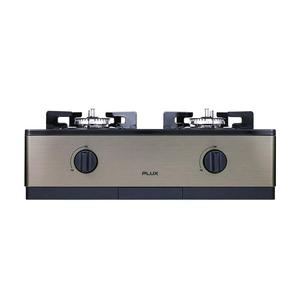 플럭스 2구 가스레인지(LPG) PLX-GR0224HZP (5년무상AS/LPG/AA건전지/대화구 2구/원터치 연속점화)