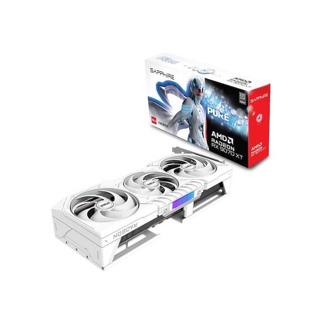 SAPPHIRE 라데온 RX 9070 XT PURE OC D6 16GB  JNP
